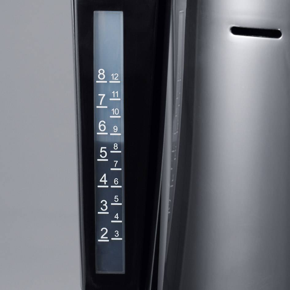 Severin KA 9482 Kaffeemaschine Schwarz-Silber Fassungsvermögen Tassen=8 Isolierkanne