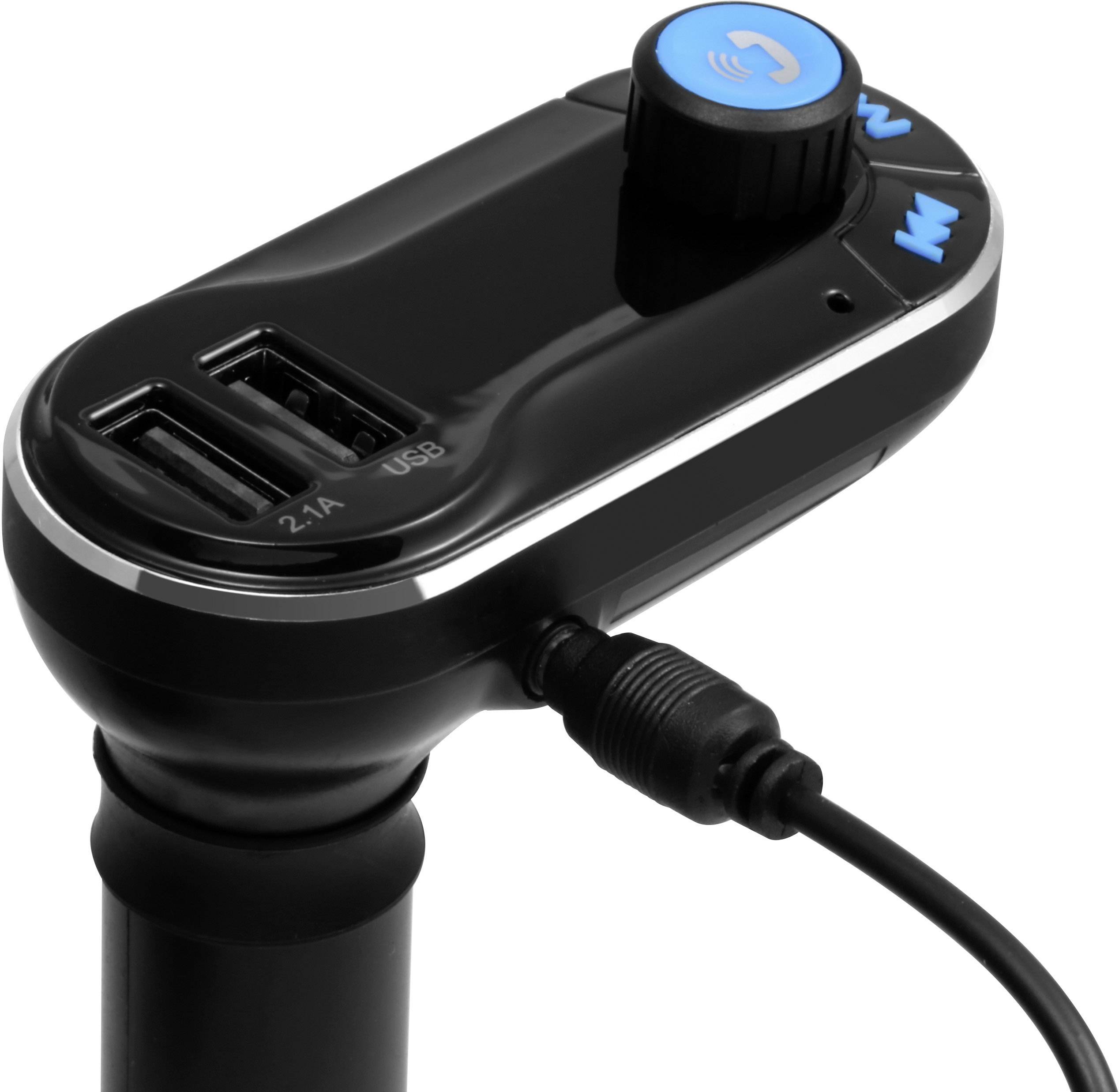 Technaxx FMT600BT FM Transmitter inkl. Freisprechfunktion, mit Fernbedienung