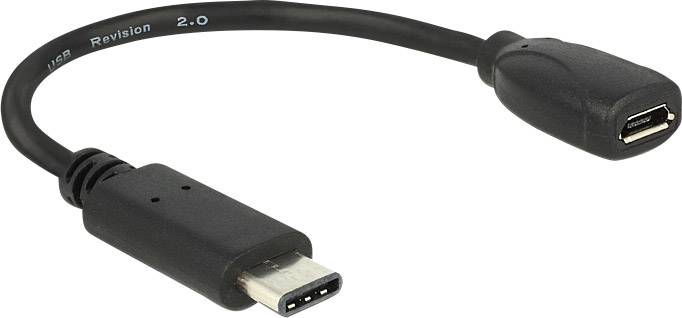 Delock USB-Kabel 0.15 m Schwarz