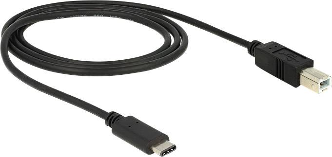 Delock USB-Kabel 1.00 m Schwarz 83601