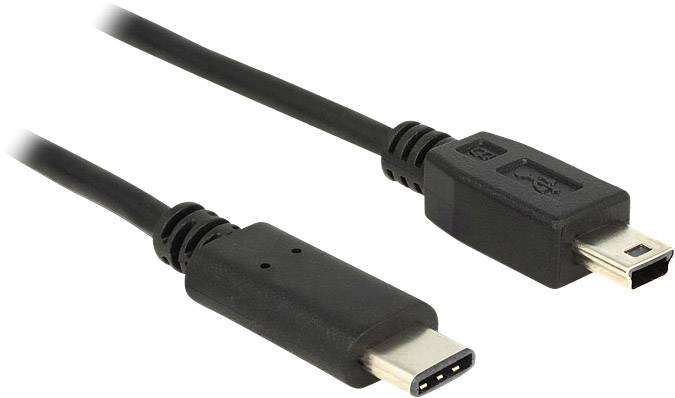 Delock USB-Kabel 1.00 m Schwarz 83603