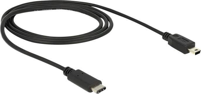 Delock USB-Kabel 1.00 m Schwarz 83603
