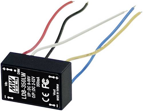 Mean Well DC/DC-LED-Driver LDB-350LW 350 mA 14 W 1 St.