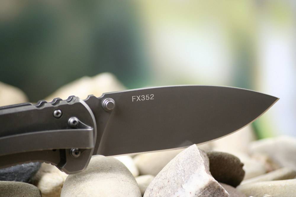 Coast FX352 19999 Outdoormesser mit Clip Schwarz