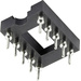 TRU COMPONENTS 1371847 Support de circuits intégrés Pas: 2.54 mm, 7.62 mm Nombre de pôles (num): 4