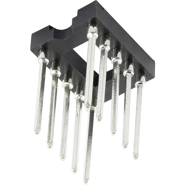 Support de circuits intégrés 1371866 2.54 mm, 7.62 mm Nombre de pôles (num): 10