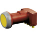 Schwaiger SPS7944R531 Quad-LNB Feedaufnahme: 40 mm Wetterschutz Ziegel-Rot