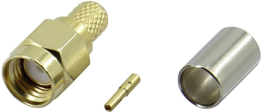 TRU COMPONENTS SMA-JC-RG58-2 1372238 SMA-Reverse-Steckverbinder Buchse, gerade 50Ω