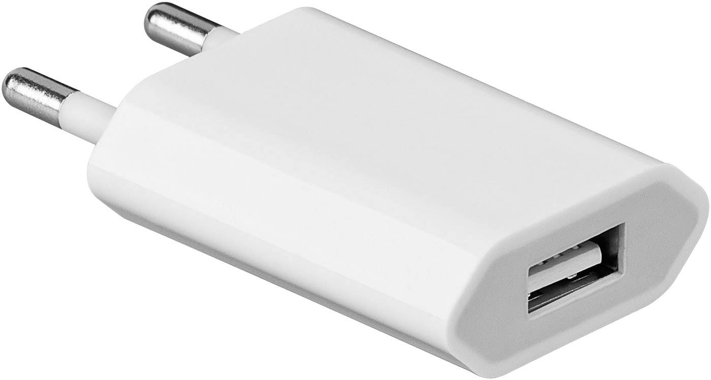 Goobay 43747 USB Ladegerät USB Weiß Steckdose