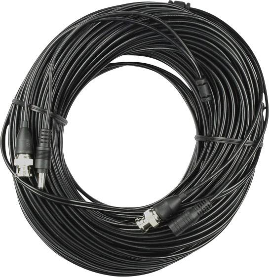 Lupus Electronics BNC/DC - 20m - 20 m - BNC - DC - BNC - DC (F) - Schwarz - Komb