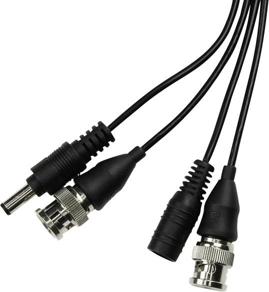 Lupus Electronics BNC/DC - 20m - 20 m - BNC - DC - BNC - DC (F) - Schwarz - Komb