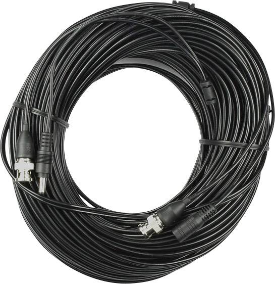 Lupus 108154 Verlängerungskabel 30.00 m Schwarz