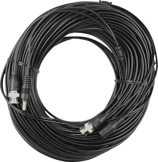 Lupus 108156 Verlängerungskabel 50.00 m Schwarz