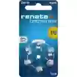 Renata Knopfzelle ZA 10 1.4V 6 St. 105 mAh Zink-Luft Hearing Aid PR70 Renata Knopfzelle ZA 10 1.4V 6 St. 105 mAh Zink-Luft Hearing Aid PR70