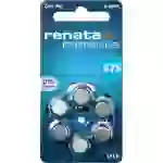 Renata Knopfzelle ZA 675 1.4V 6 St. 660 mAh Zink-Luft Hearing Aid PR44 Renata Knopfzelle ZA 675 1.4V 6 St. 660 mAh Zink-Luft Hearing Aid PR44