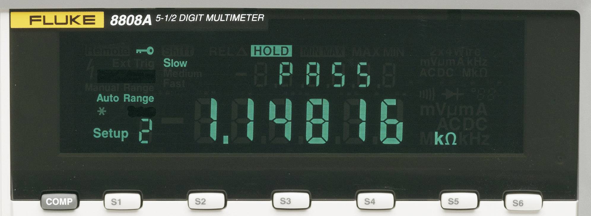 Fluke Calibration 8808A/TL 240V Tisch-Multimeter digital CAT I 1000 V, CAT II 600V Anzeige (Counts): 200000