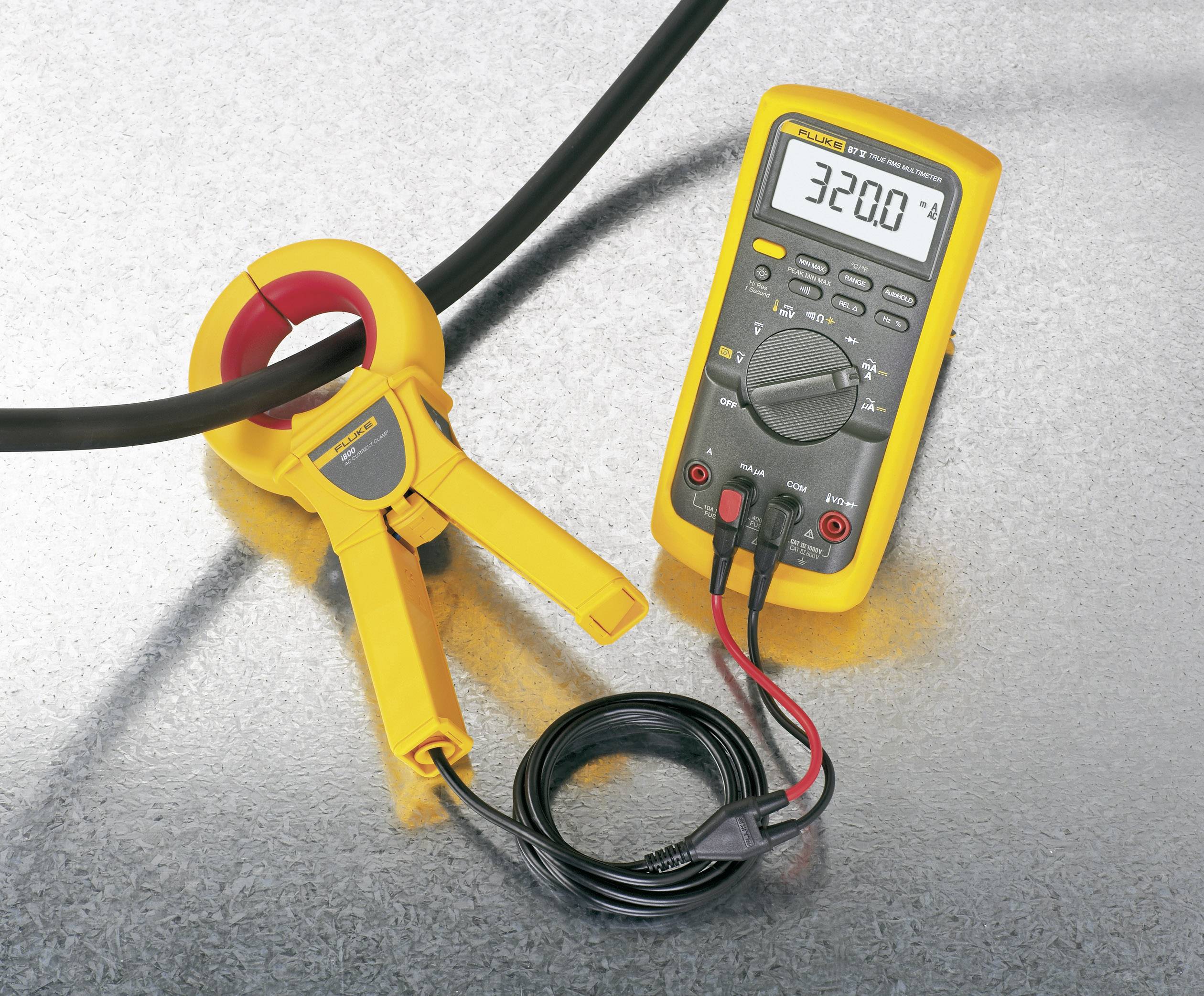 Fluke i800 Stromzangenadapter Messbereich A/AC (Bereich): 100 mA - 800 A