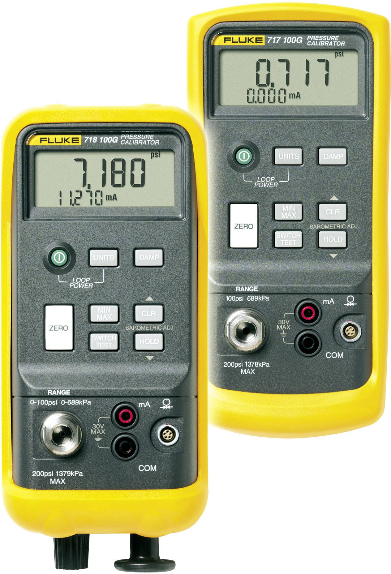 Fluke 717 30G Kalibrator Druck, Strom 2 bar