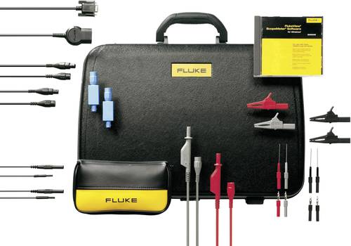 SCC198 Sicherheits-Messleitungs-Set [Prüfspitze, Abgreifklemmen, BNC-Stecker, Stecker 4mm - B