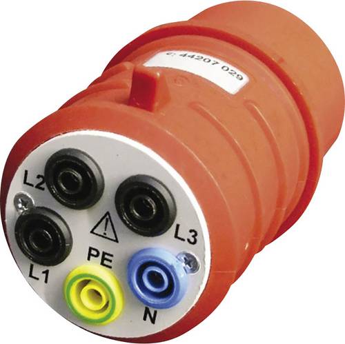 Beha Amprobe DAA-16 Messadapter CEE-Stecker 16 A 5polig - Buchse 4 mm