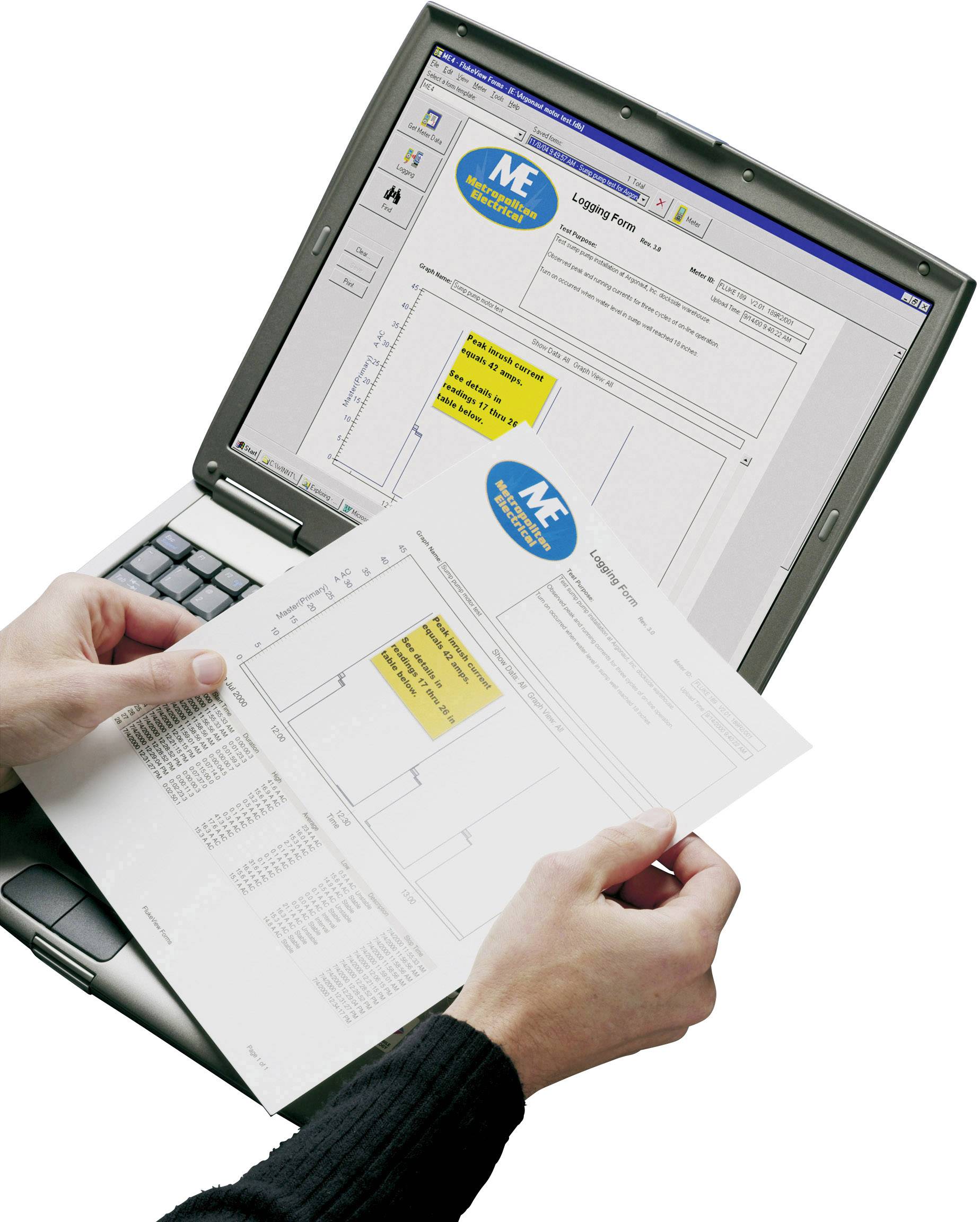 Fluke FVF-SC5 Mess-Software Passend für Marke (Messgeräte-Zubehör) Fluke Fluke 8845A, Fluke 8808A, Fluke 8846A, Fluke 45