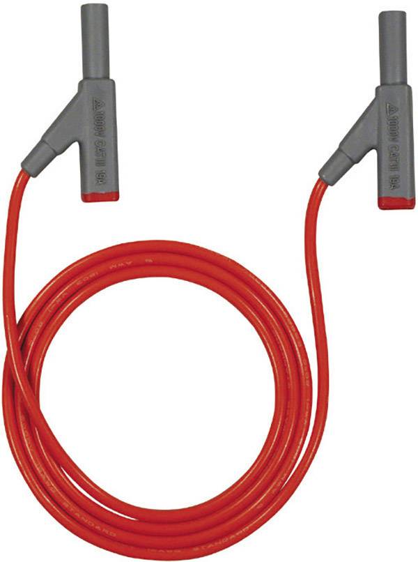 Beha Amprobe 307112 Sicherheits-Messleitung 4 mm-Stecker 4 mm-Stecker 2.00m Rot 1St.