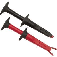 Fluke AC220 Sicherheits-Abgreifklemmen-Set Buchse 4mm CAT IV 600 V, CAT III 1000V Rot, Schwarz Fluke AC220 Sicherheits-Abgreifklemmen-Set Buchse 4mm CAT IV 600 V, CAT III 1000V Rot, Schwarz