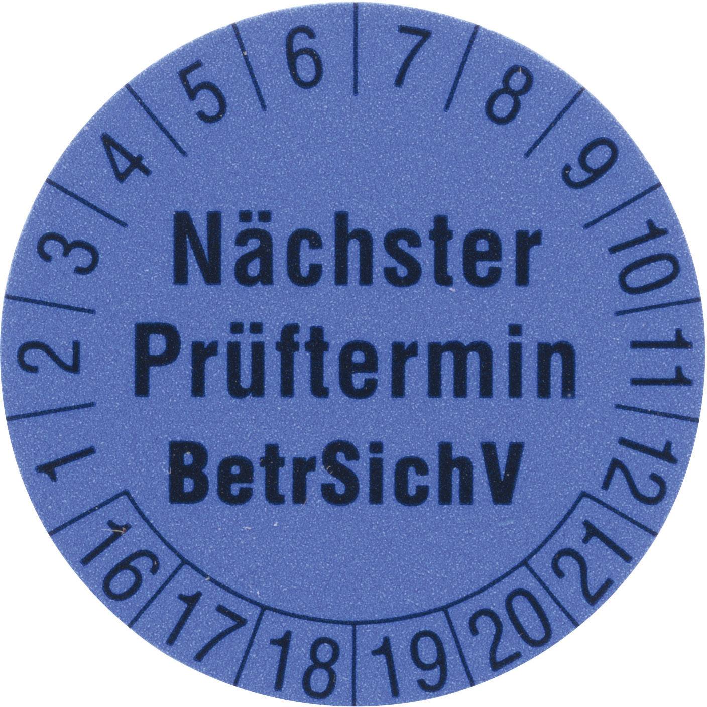 Beha Amprobe 2146081 1280D Prüfetiketten Prüfetikett 1280D 1St.