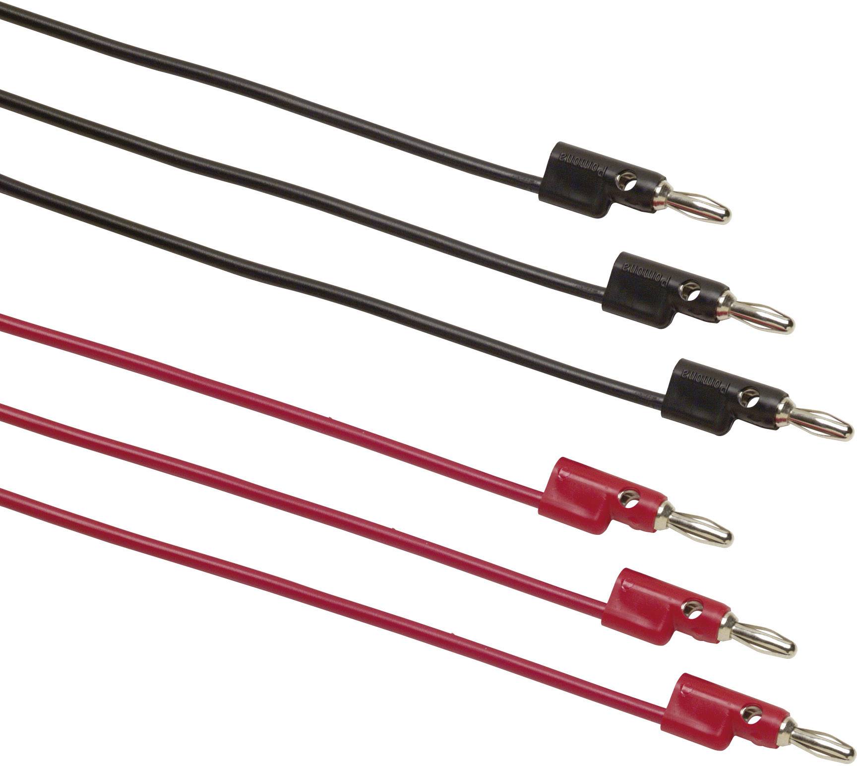 Fluke TL935 Messleitungs-Set Bananenstecker 4mm Bananenstecker 4mm 1.20m Rot, Schwarz 1St.