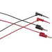 Fluke TL960 Messleitungs-Set [Abgreifklemmen - Bananenstecker 4 mm] 0.90m Rot, Schwarz 1St.