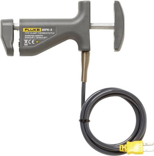 Fluke 80PK-8 Rohrfühler -29 bis +149 °C Fühler-Typ K