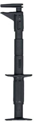 391512 Sicherheits-Flachmessabgreifer Buchse 4mm CAT III 600V Schwarz