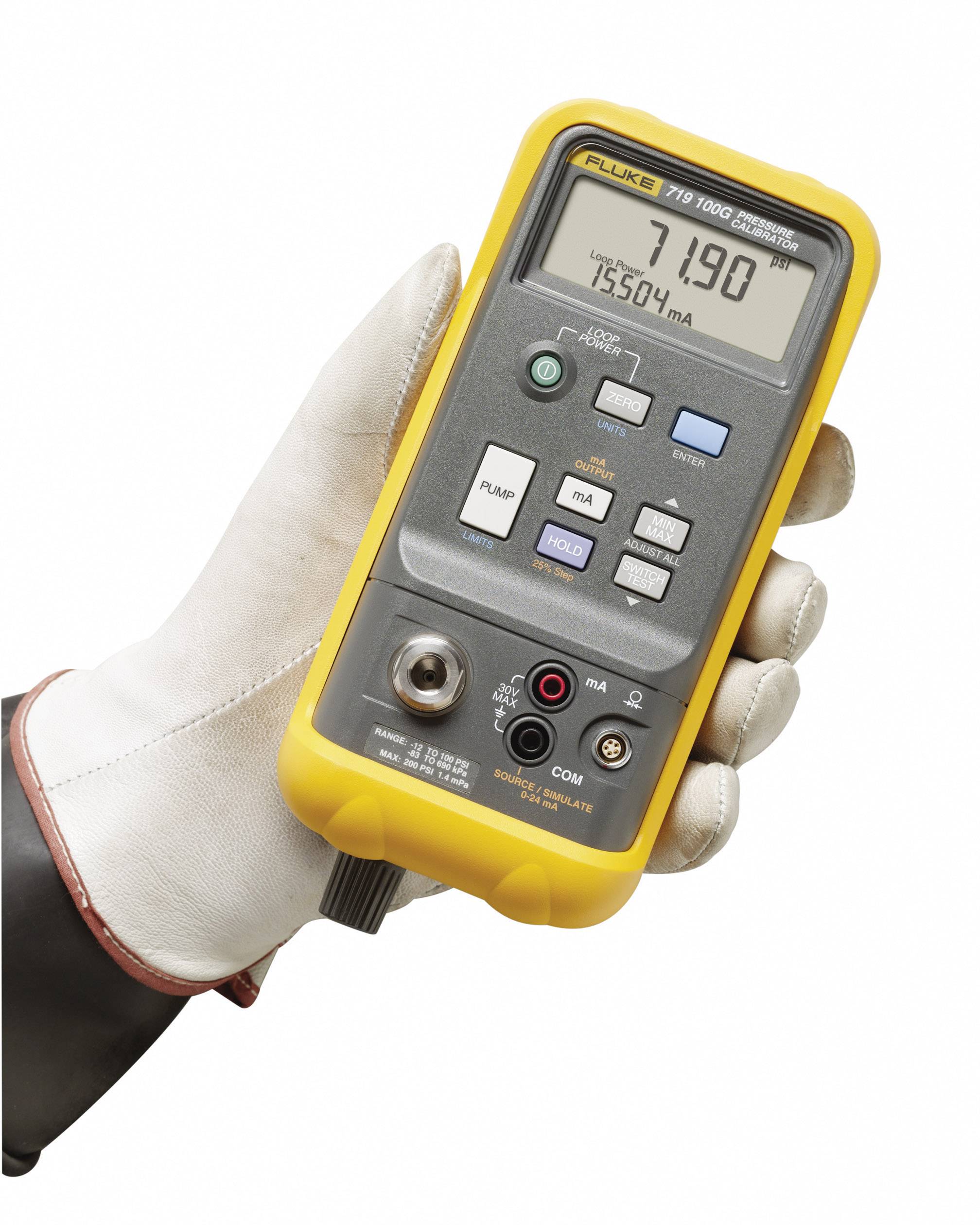 Fluke 719 100G Kalibrator Druck, Strom 8 bar