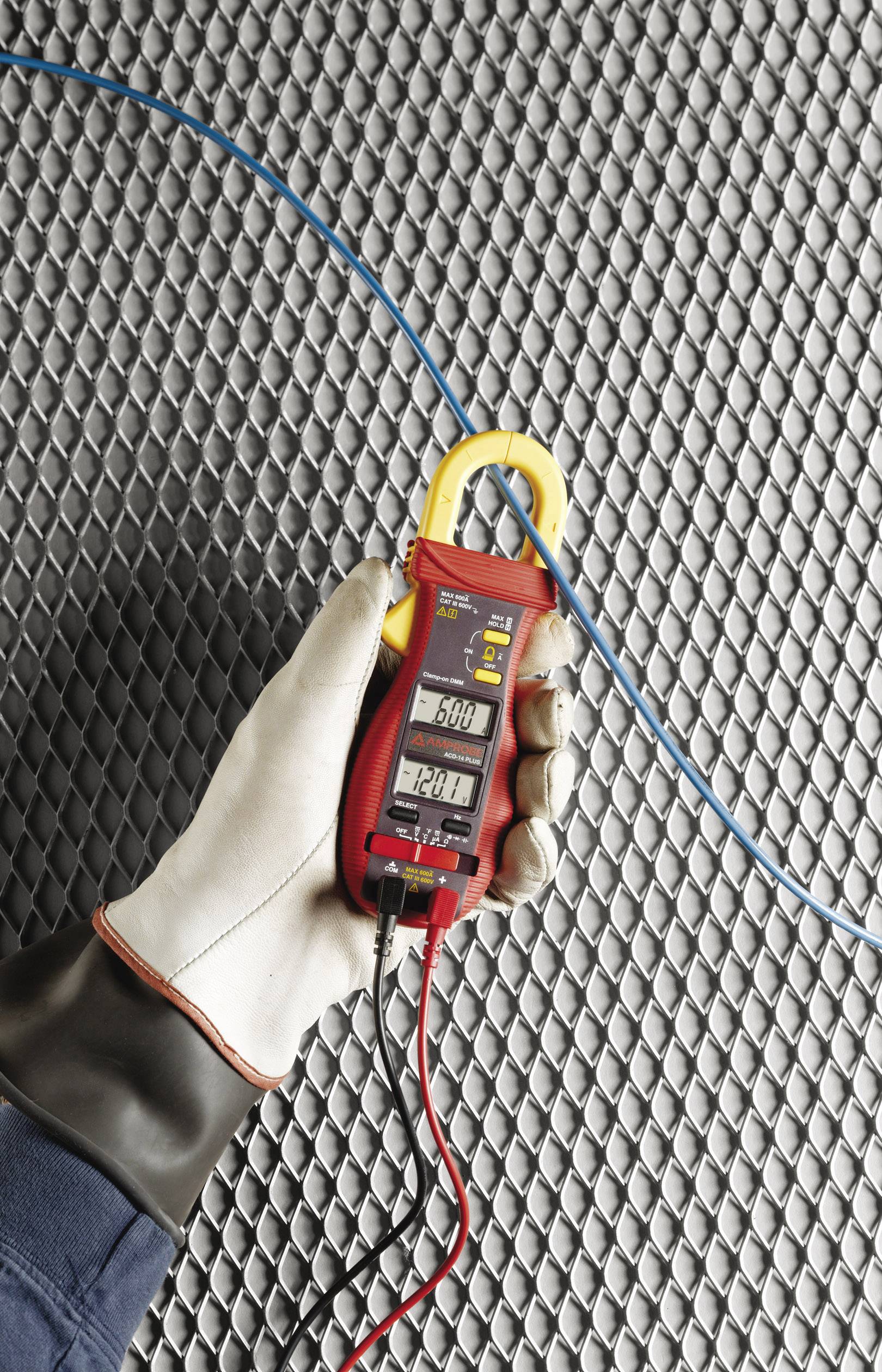 Beha Amprobe ACD-14 PLUS-D Hand-Multimeter, Stromzange digital CAT III 600 V Anzeige (Counts): 4000