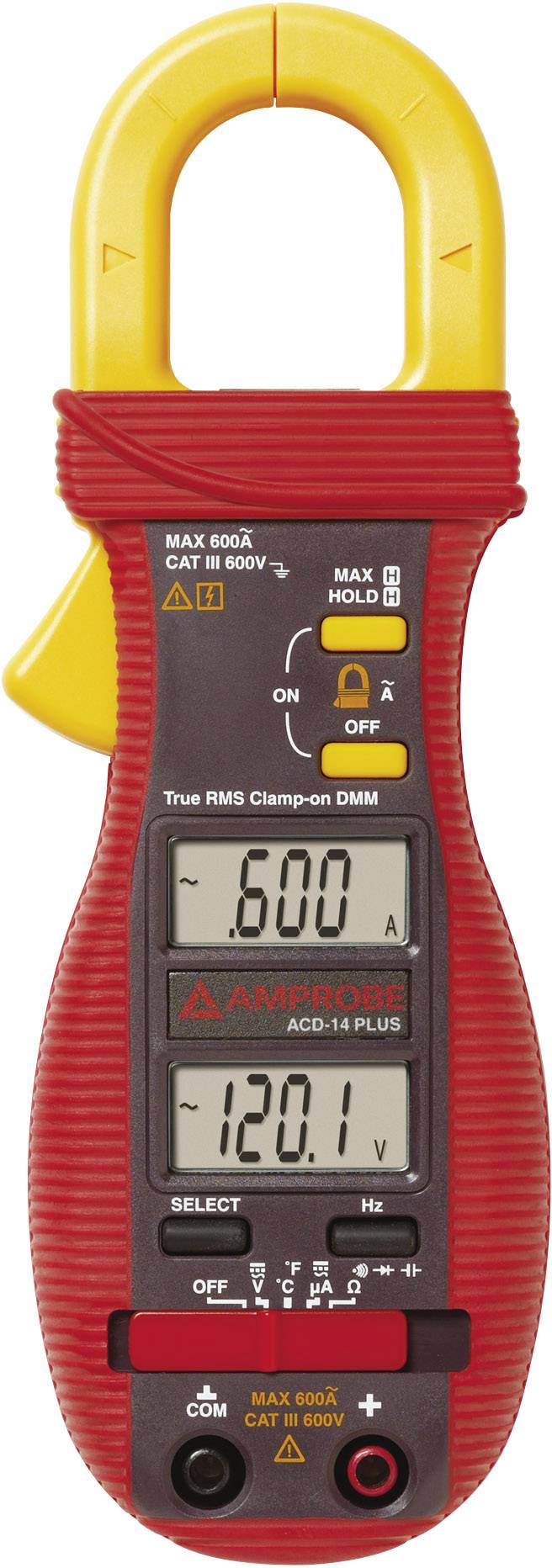 Beha Amprobe ACD-14 PLUS-D Hand-Multimeter, Stromzange digital CAT III 600 V Anzeige (Counts): 4000