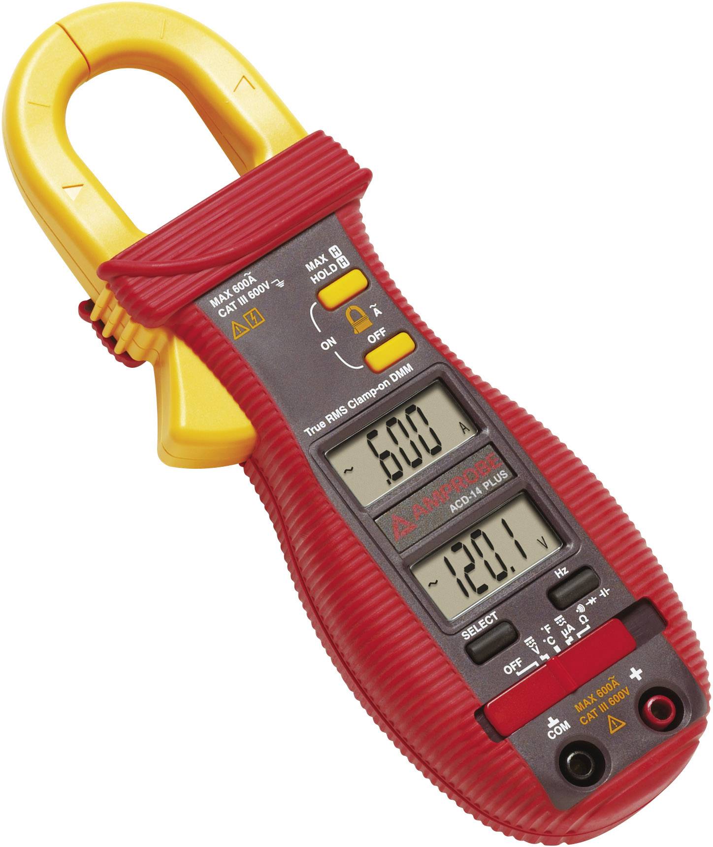 Beha Amprobe ACD-14 PLUS-D Hand-Multimeter, Stromzange digital CAT III 600V Anzeige (Counts): 4000
