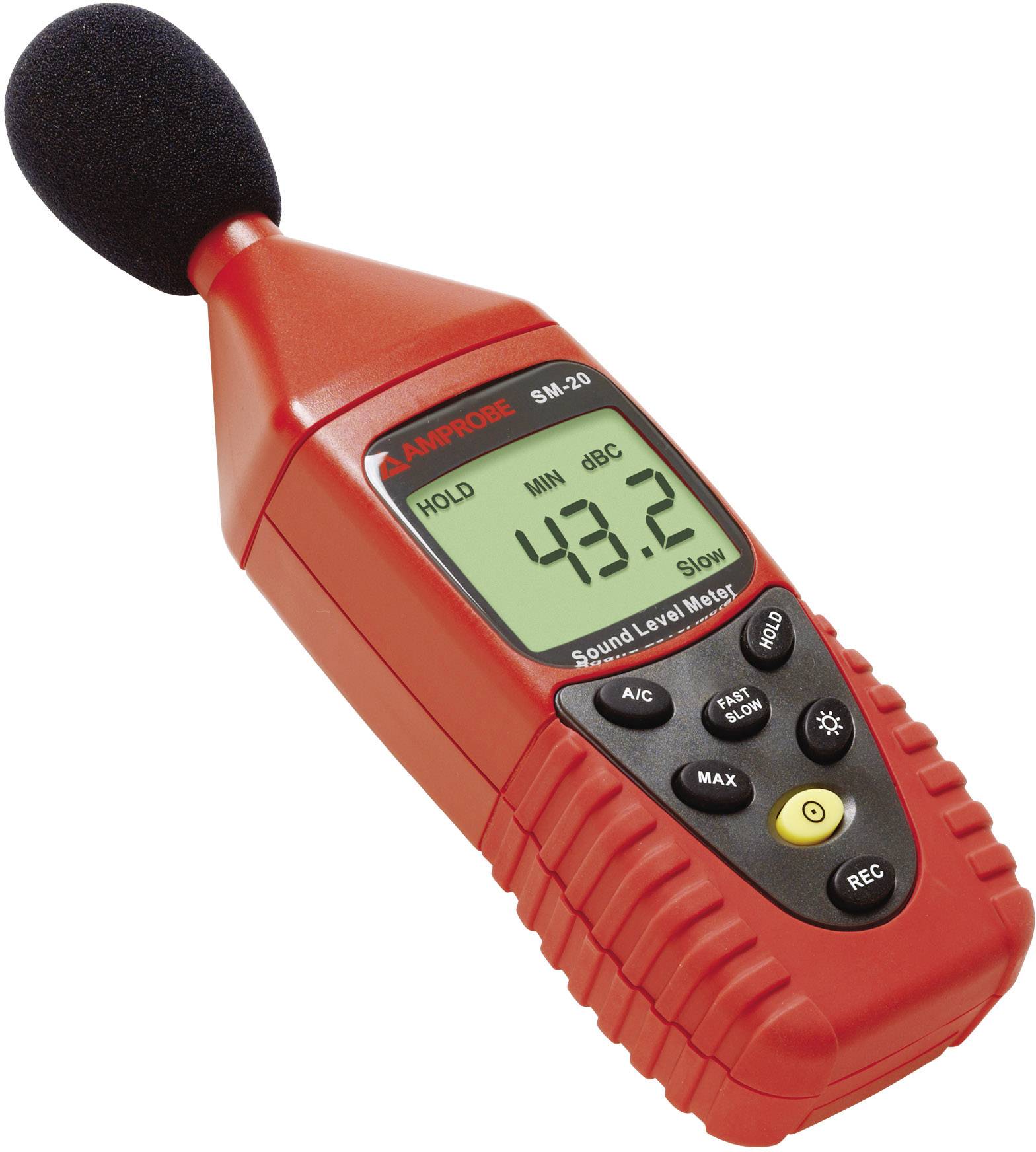 Beha Amprobe Schallpegel-Messgerät Datenlogger SM-20A 30 - 130 dB 31.5 Hz - 8 kHz USB