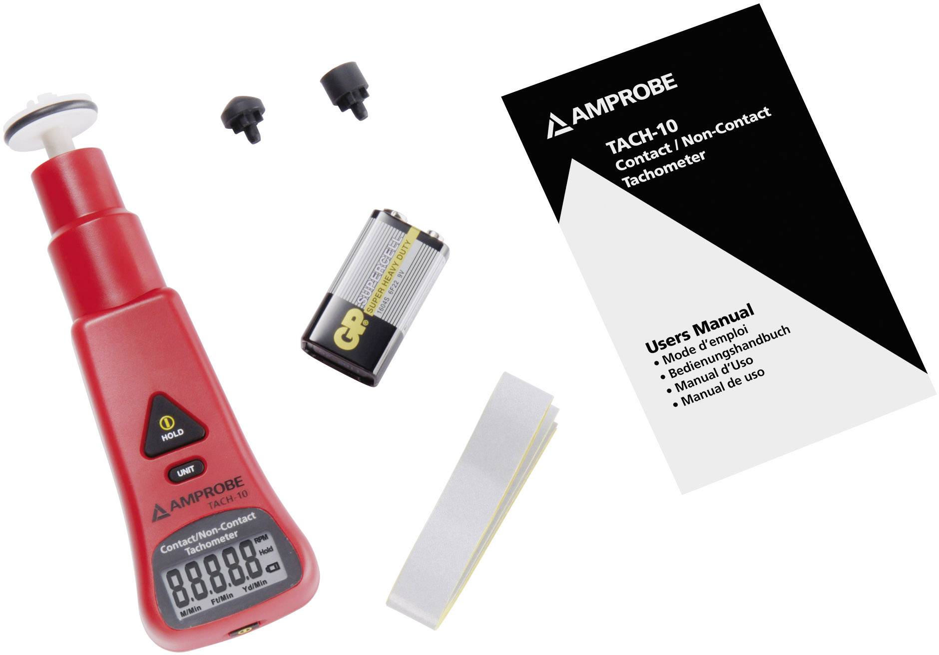 Beha Amprobe 3730008 Drehzahlmesser mechanisch, optisch 10 - 19999 U/min 10 - 99999 U/min