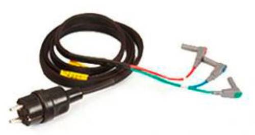 PROINSTALL-TL-D Messadapter Schutzkontakt-Stecker - Stecker 4mm