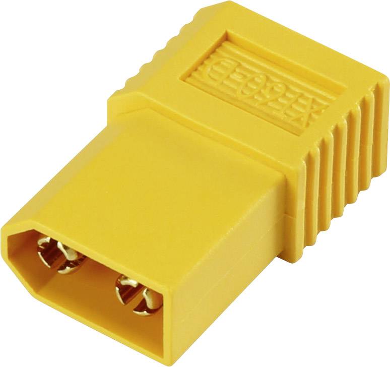 Reely Adapter Akku [1x XT60-Stecker - 1x T-Buchse] RE-6799023