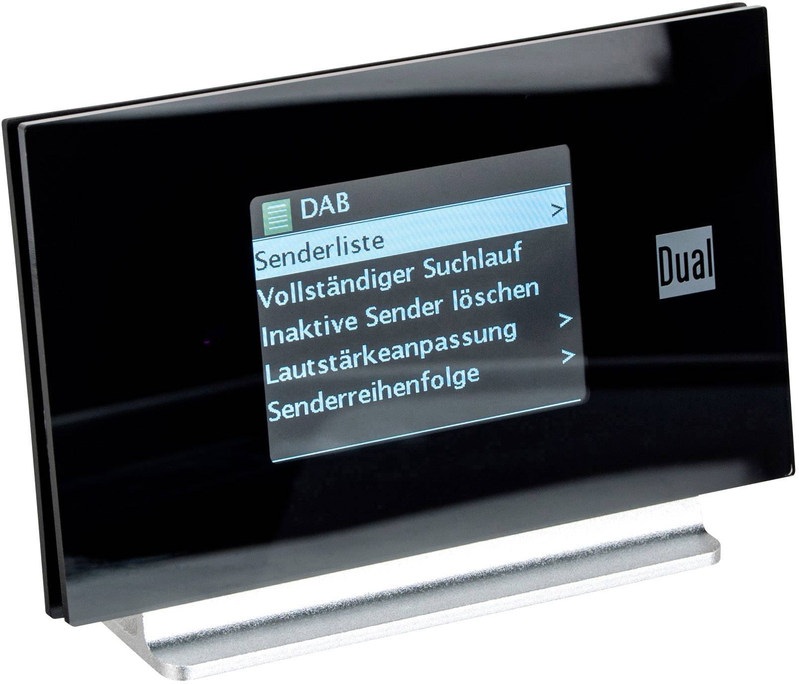 Dual IR 3A Internet Radio-Adapter DAB+, UKW Bluetooth®, Internetradio DLNA-fähig, Spotify Schwarz, Silber