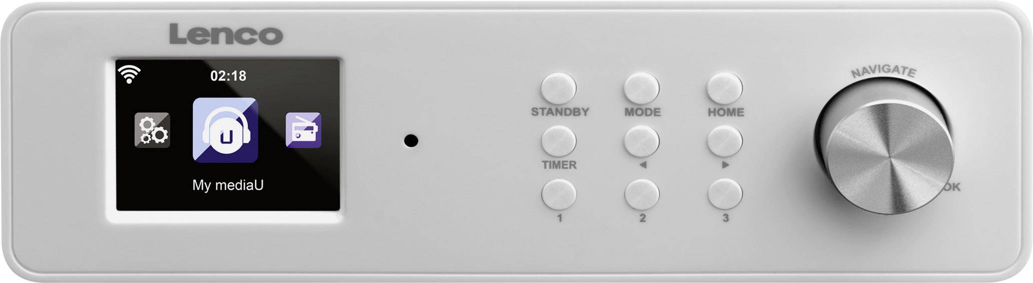 Lenco KCR-2014 - Netzwerk-Audio-Player - 4 Watt (Gesamt)