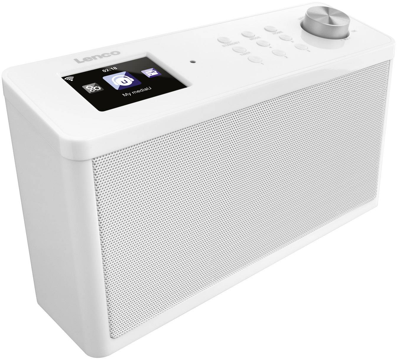 Lenco KCR-2014 - Netzwerk-Audio-Player - 4 Watt (Gesamt)