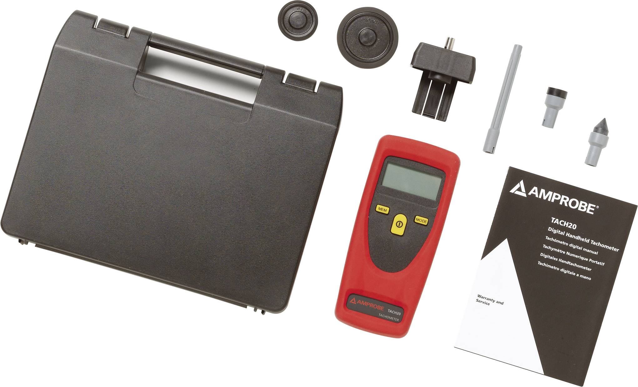 Beha Amprobe 3311961 Drehzahlmesser mechanisch, optisch 1 - 19999 U/min 1 - 99999 U/min