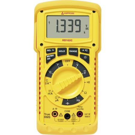 Beha Amprobe Hd160c Hand Multimeter Digital Wasserdicht Ip67 Cat Iv 1000v Anzeige Counts 9999 Versandkostenfrei A043 Voelkner Direkt Gunstiger