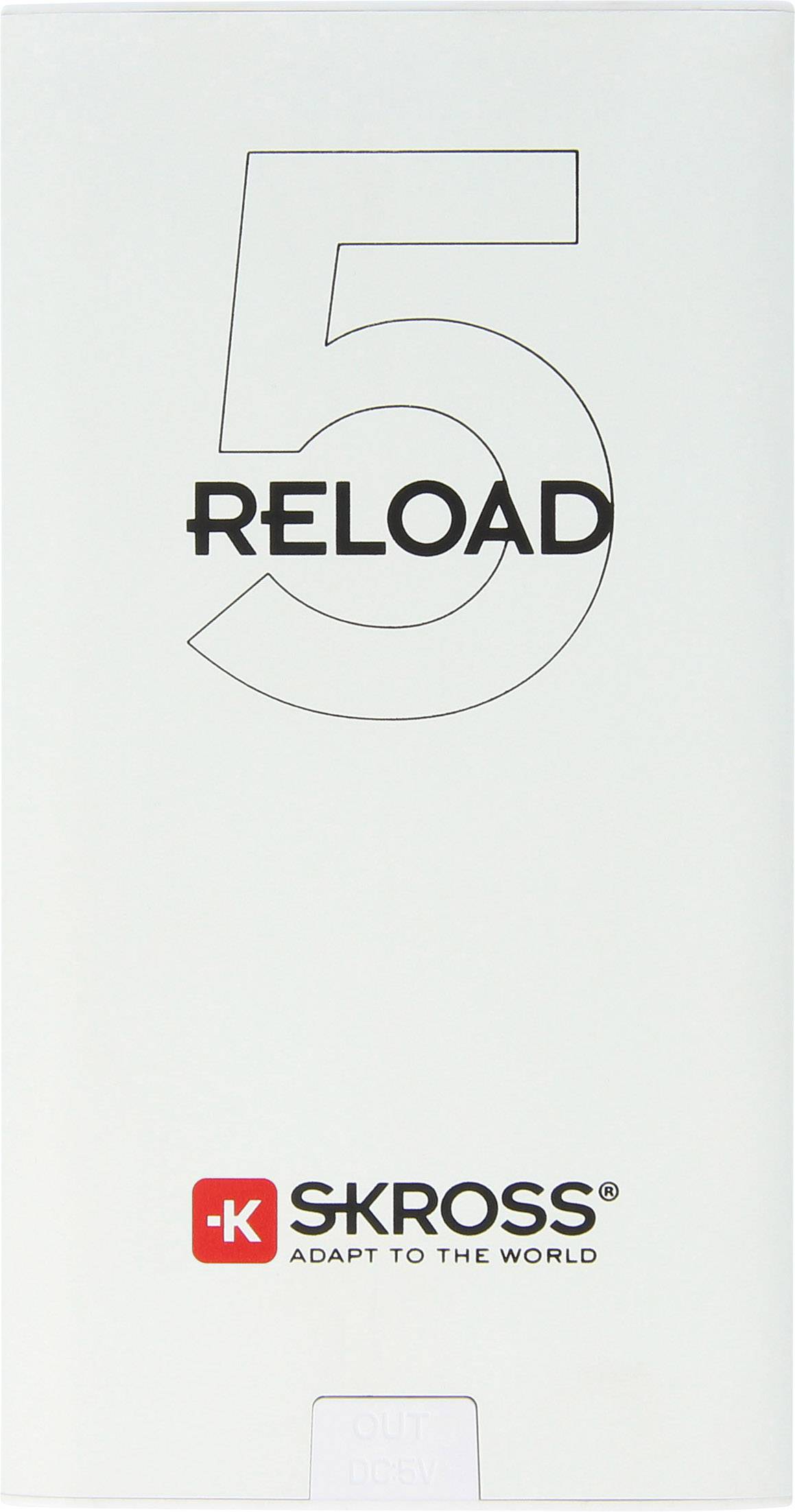 Reload 5 Powerbank 5000 mAh Li-Ion Weiß