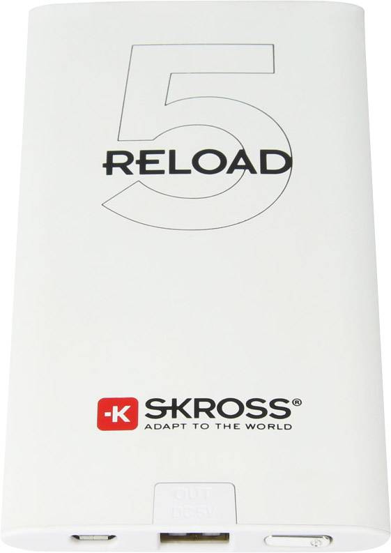 Reload 5 Powerbank 5000 mAh Li-Ion Weiß