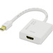 Ednet 84519 Mini-DisplayPort / HDMI Adapter [1x Mini-DisplayPort Stecker - 1x HDMI-Buchse] Weiß 20.00cm