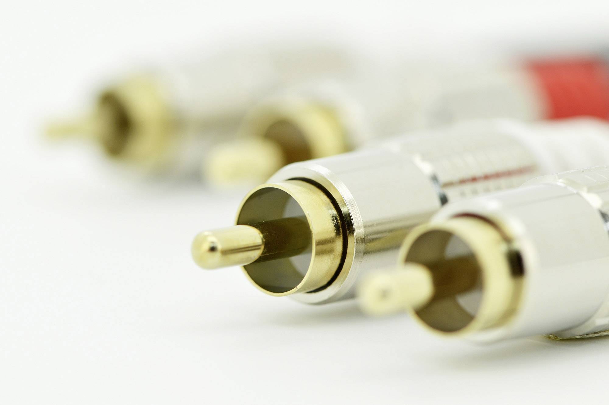 Ednet Cinch Audio Anschlusskabel [2x Cinch-Stecker - 2x Cinch-Stecker] 5m Schwarz