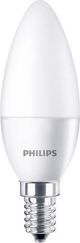 Philips Lighting LED EEK A+ (A++ - E) E14 Kerzenform 5.5W = 40W Warmweiß (Ø x L) 35mm x 106mm 1St.